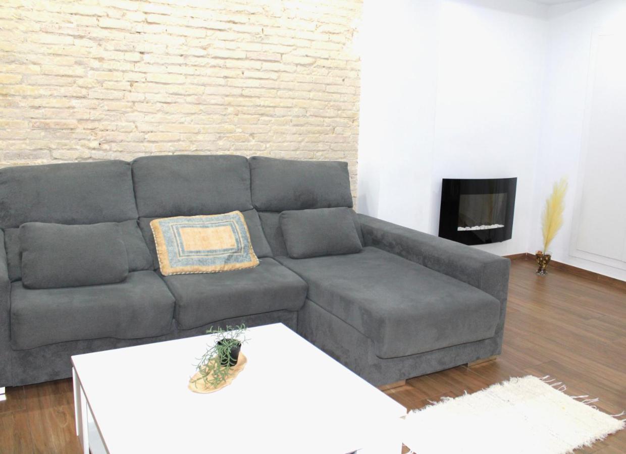 Apartamento Playa 5 Minutos A Pie Moderno Y Confortable Cabanyal Appartement Valencia Buitenkant foto